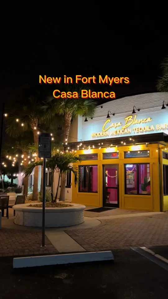 Casa Blanca Modern Mexican in Fort Myers showing review, visit, video by loveswfl on TikTok