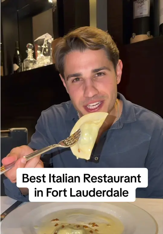 Casa D'Angelo Ristorante - Fort Lauderdale in Fort Lauderdale showing review, italian food, video by alecapproved on TikTok