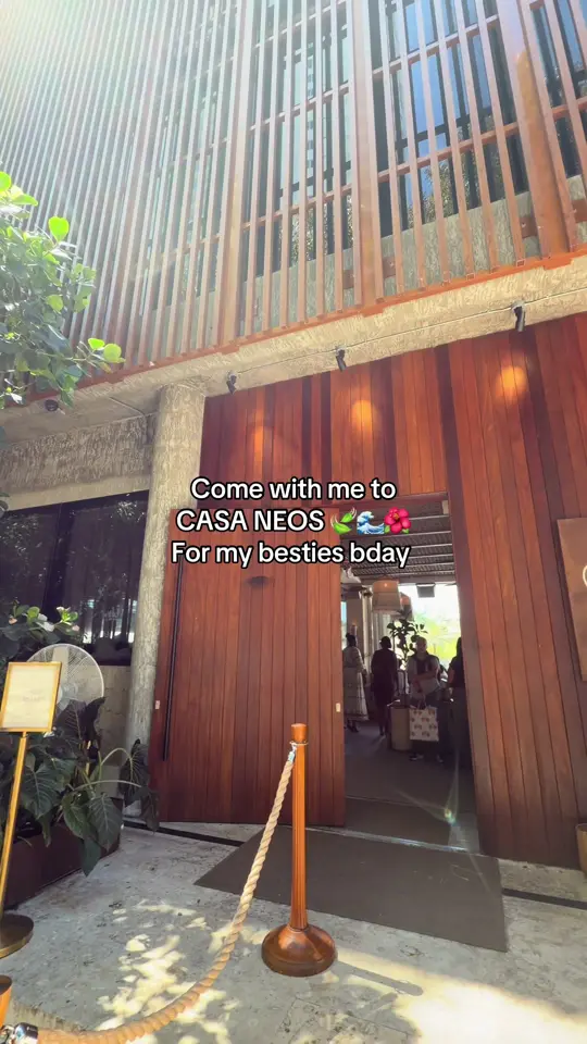 Casa Neos in Miami showing brunch, spring break atmosphere, video by partyanimal_4life on TikTok