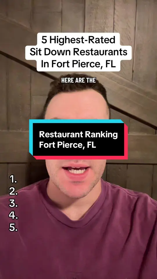  in Florida showing sit down restaurant, review, video by discoverymatt on TikTok