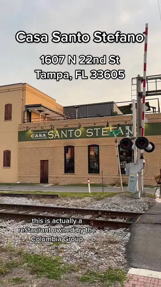 Casa Santo Stefano in Tampa showing review, visit, video by ashley_campbell01 on TikTok