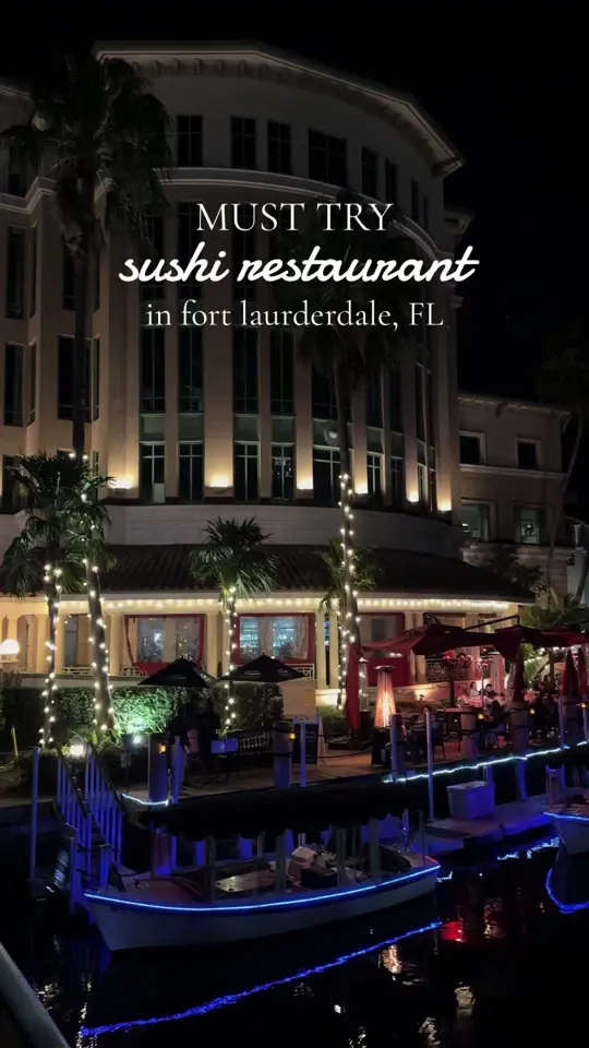 Casa Sensei in Fort Lauderdale showing sushi, asian food, video by theottawainsider on TikTok