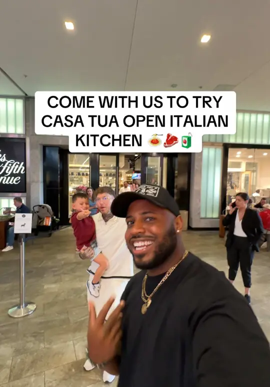 Casa Tua Cucina Brickell in Miami showing visit, pasta, steak, video by big1500__ on TikTok