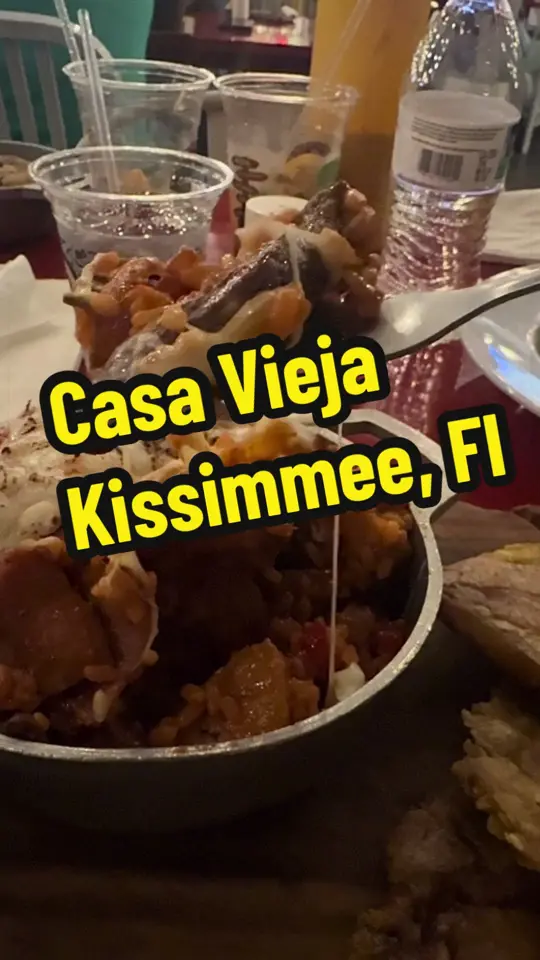Casa Vieja - Kissimmee Florida in Kissimmee showing restaurant visit, delicious food, video by myfoodiewifelife on TikTok