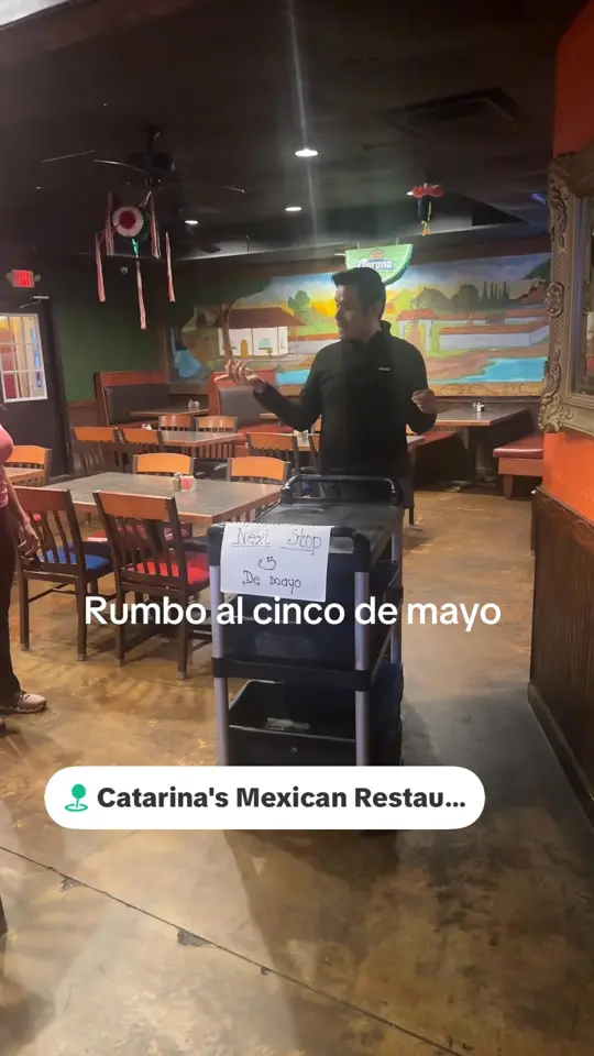 Catarina's Mexican Restaurant in Griffin showing restaurant post, video by Catarina's Mexican Restaurant on Facebook