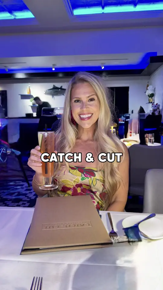 Catch & Cut in Fort Lauderdale showing restaurant, steakhouse, seafood, video by shellyteal on TikTok