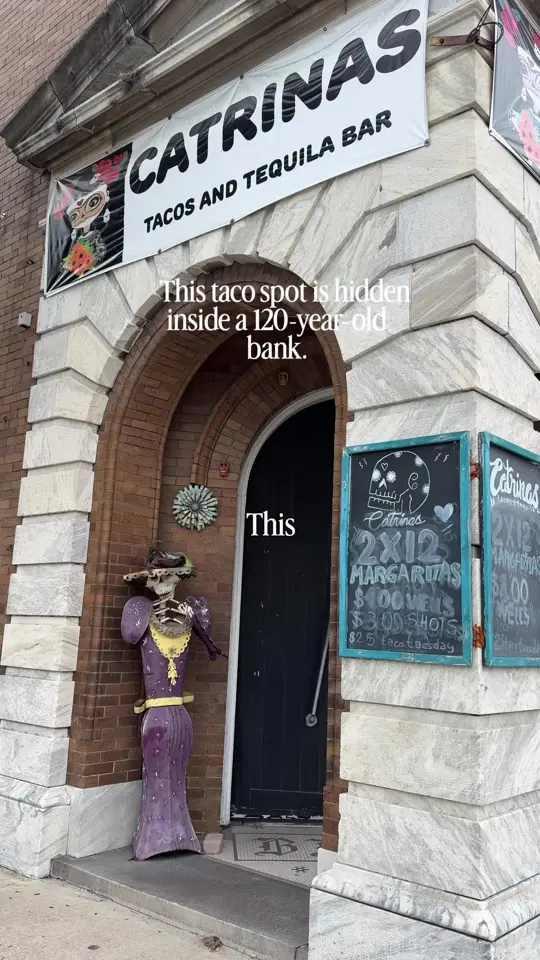  in Florida showing visit, tacos, watermelon and pineapple margarita, murals, bank vault, video by katelynintampa on TikTok