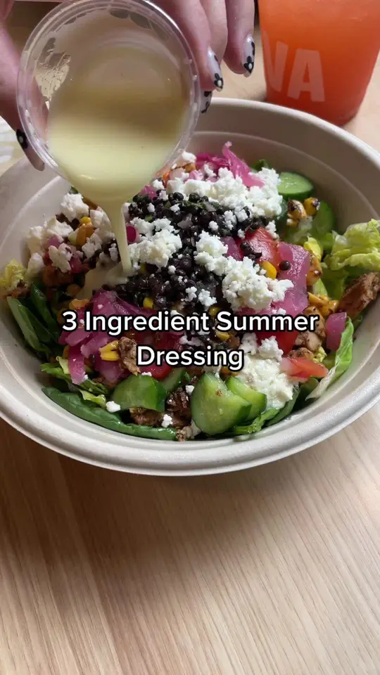 CAVA in Peachtree City showing food, preserved lemon vinaigrette, video by cava on TikTok