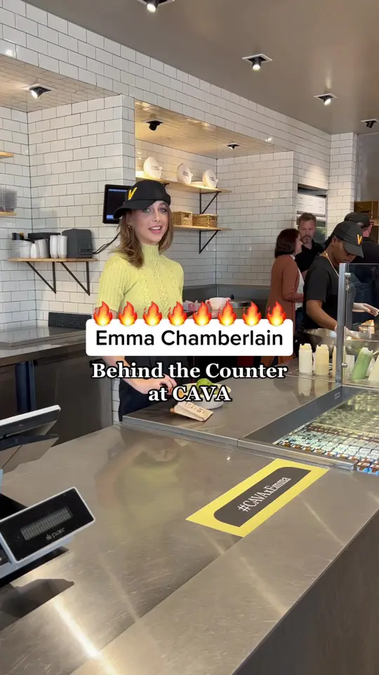 CAVA in Savannah showing food, fire bowl, spicy snack, video by cava on TikTok
