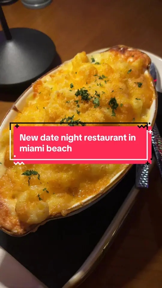 CAVE 305 in Miami Beach showing steak, international cuisine, dining experience, atmosphere, visit, video by theclinkchronicles on TikTok