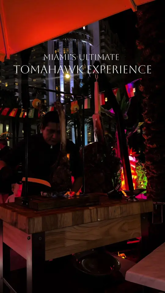 CAVE 305 in Miami Beach showing steak, steakhouse, video by cave305 on TikTok