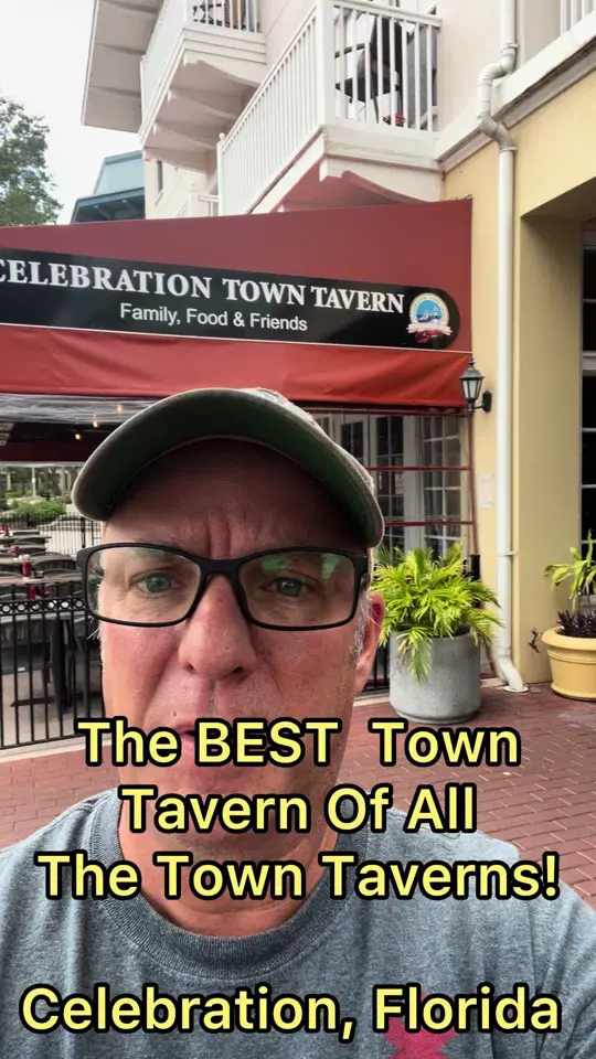 Celebration Town Tavern in Kissimmee showing restaurant visit, seafood, video by thedevilspalate on TikTok