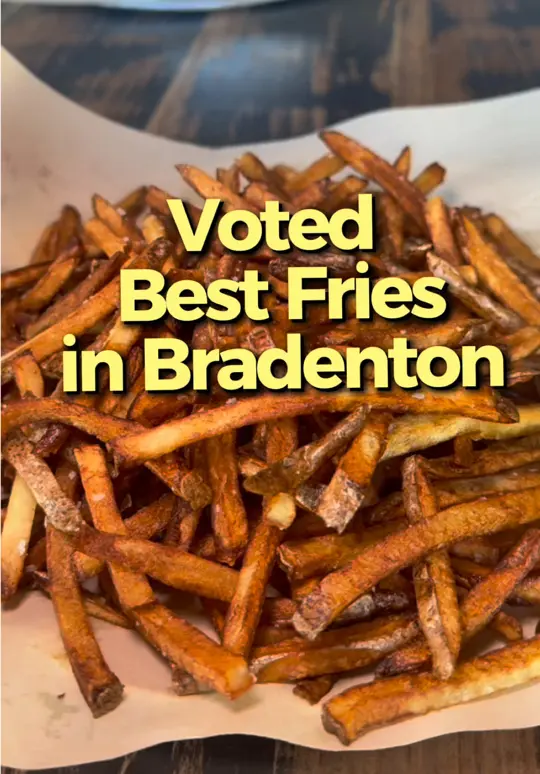 Central Cafe in Bradenton showing seasonal plates, handcrafted cocktails, hand-cut fries, rock shrimp, californication (grilled rare ahi tuna), charcuterie, video by eatlocalflorida on TikTok