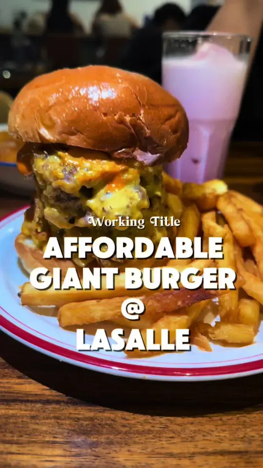 Central Diner (DTSP) in St. Petersburg showing burger, dining experience, student study spot, video by aly.eats.explores on TikTok
