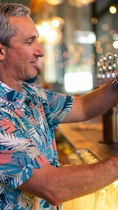 Cerveceria La Tropical in Miami showing brewery, taproom, beer, lager, cuban dishes, video by Miami Herald on Facebook