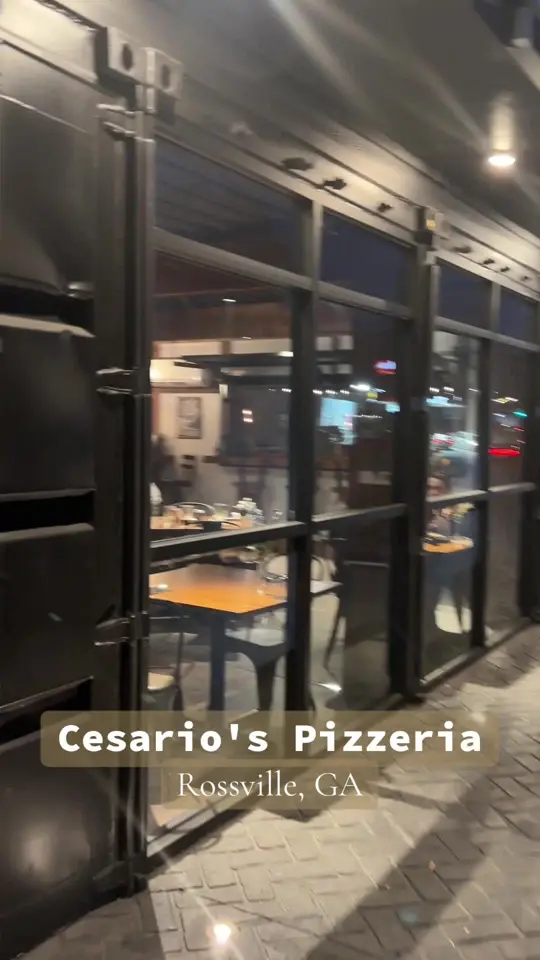Cesario's Pizzeria Rossville in Rossville showing review, pizza, video by chattownfoodie423 on TikTok