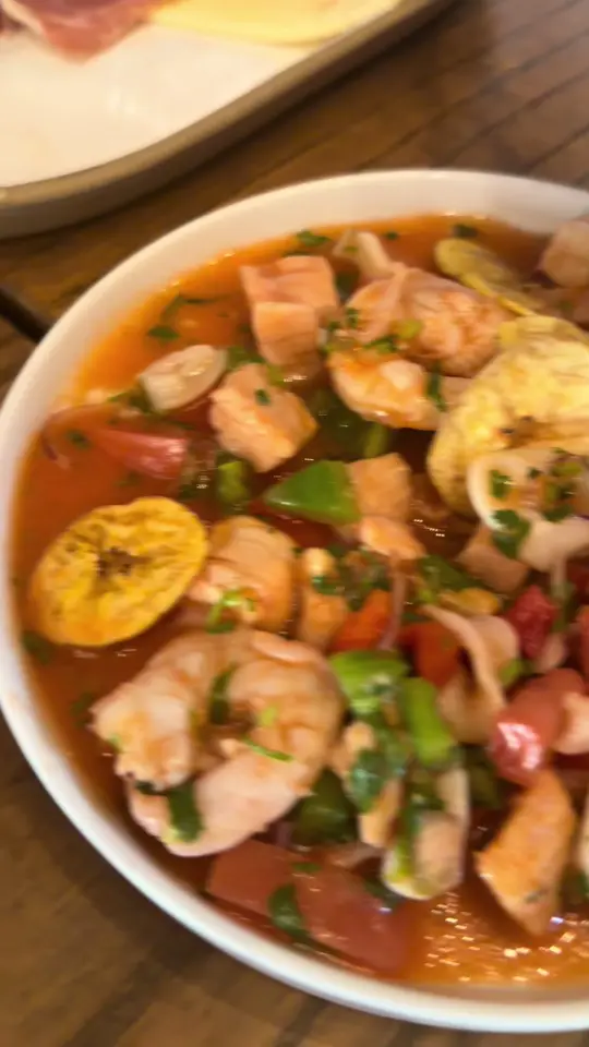 Ceviche Tapas Bar in St. Petersburg showing review, atmosphere, visit, video by gs_anny04 on TikTok