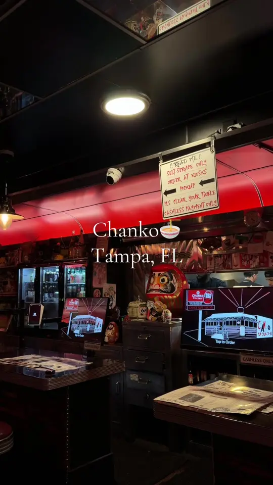 Chanko in Tampa showing japanese food, ramen, video by kateyyliu on TikTok