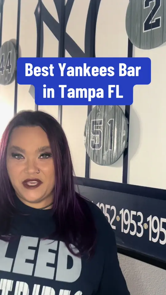 Charann's in Tampa showing sports, yankees game, bar atmosphere, tvs, restaurant, video by yankees_princess on TikTok