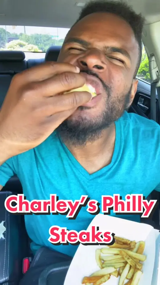 Charley's Philly Steaks in Clearwater showing food review, charley's philly steak sandwich, video by mr.chimetime on TikTok