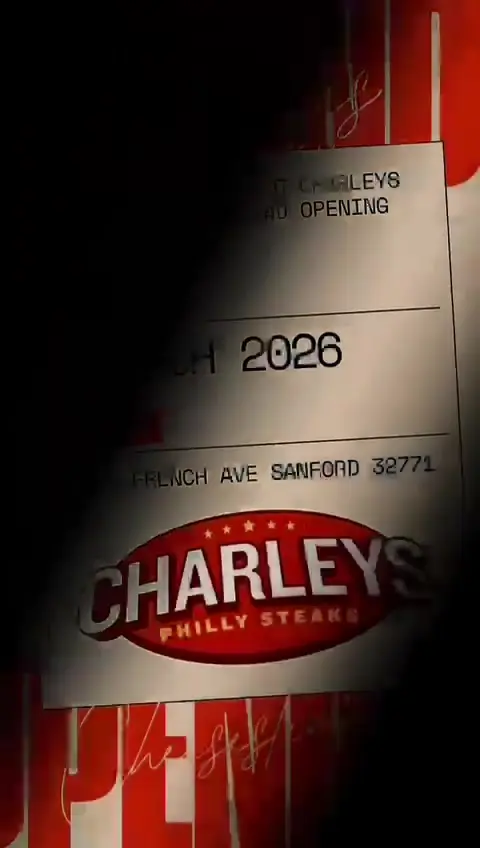Charley's Steak House in Kissimmee showing grand opening, visit, video by charleysphillysteaks_fl on TikTok