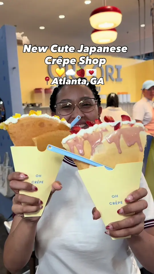 Chattahoochee Food Works in Atlanta showing food, japanese crepe, drink, video by travelfoodie_ishy on TikTok