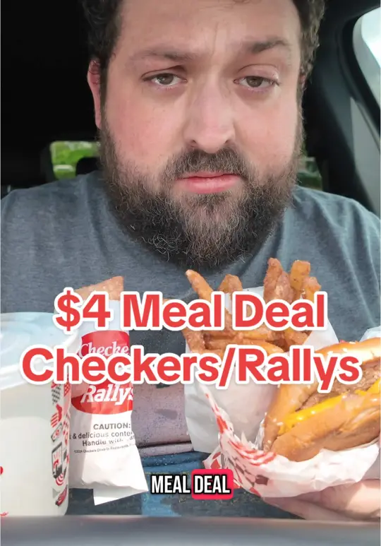 Checkers on TikTok, video by verycoolfoodreviews