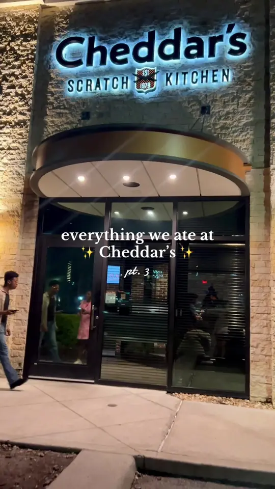 Cheddar's Scratch Kitchen on TikTok, video by kristinaguth