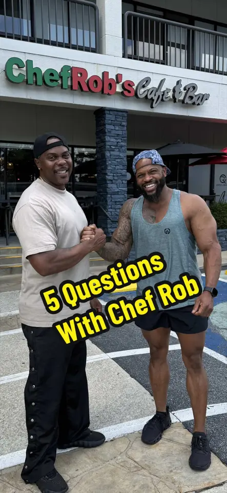 Chef Rob's Cafe & Bar in Atlanta showing review, jamaican food, video by chefdavidrose on TikTok