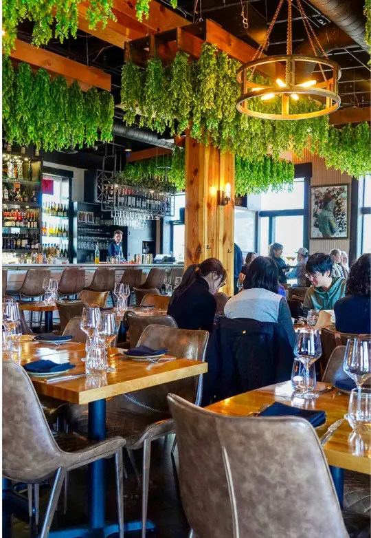 Chelo in Roswell showing restaurant visit, prix fixe menu, signature apps, entrées, desserts, baklava with ice cream, video by eat.tray.love on TikTok