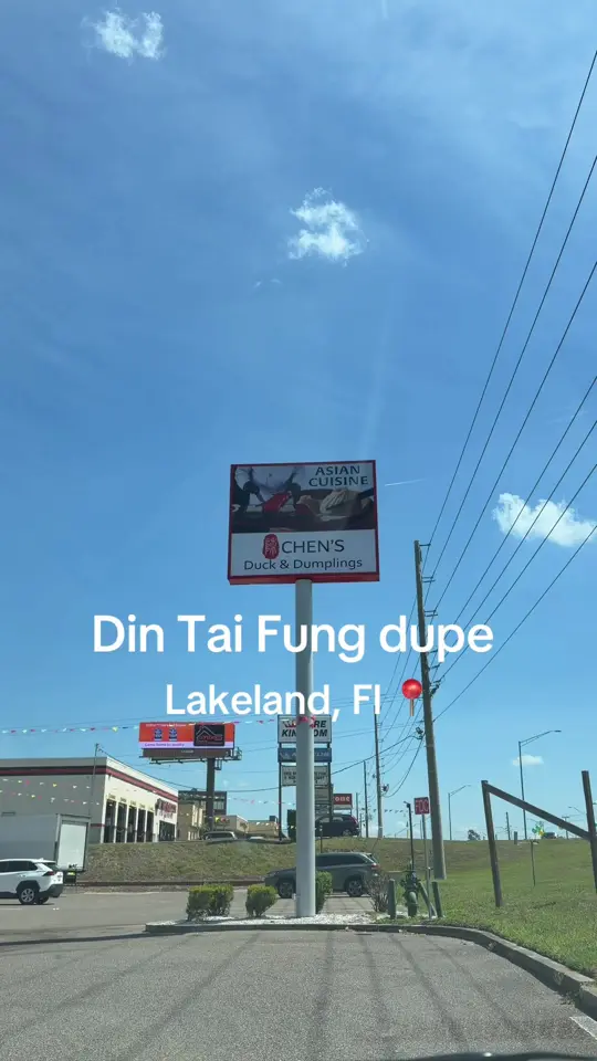 Chen’s Duck & Dumplings in Lakeland showing review, dumplings, video by brooklynn_olson on TikTok