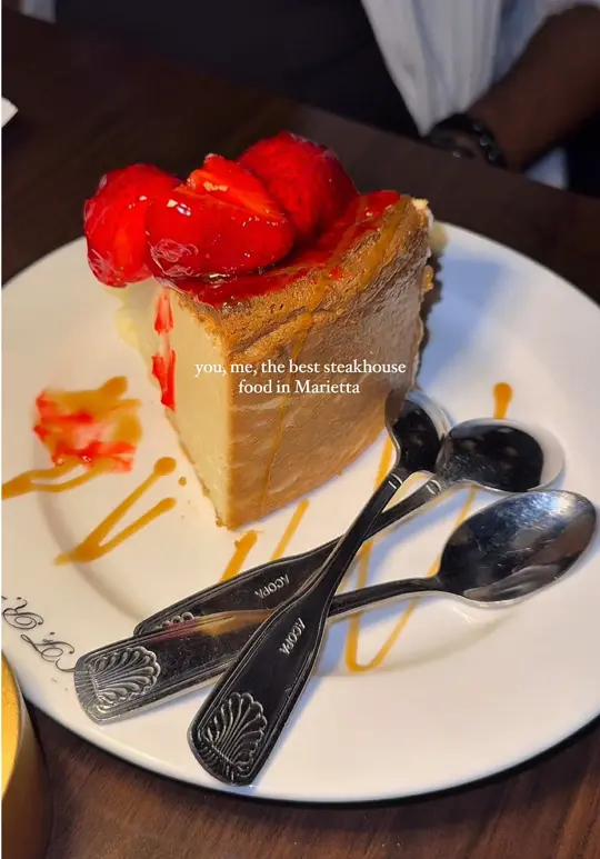 Cherokee Chophouse in Marietta showing restaurant visit, steakhouse, video by lifewithashleyy_ on TikTok