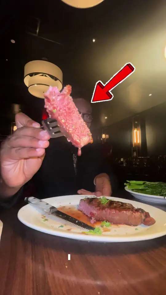 Cherokee Chophouse in Marietta showing steak, review, visit, video by wtfkarelll on TikTok