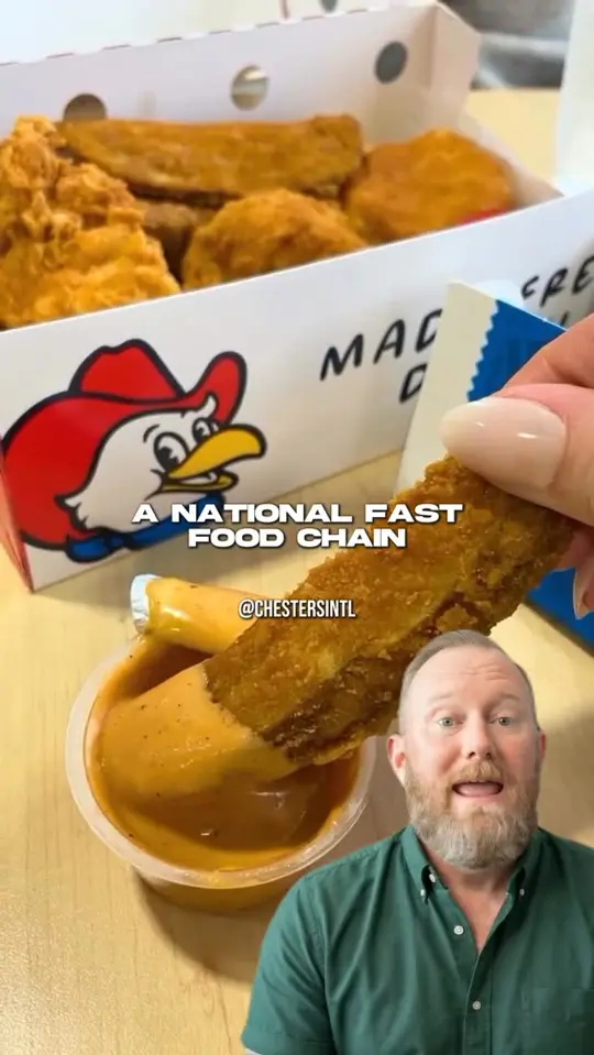 Chester's Chicken in Fort White showing restaurant opening, business expansion, fast food, video by Jared Jones on Facebook