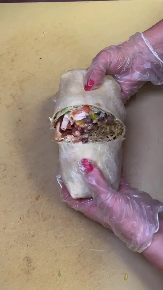 Chicken Kitchen in Miami showing food, burrito, video by foodyfetish on TikTok