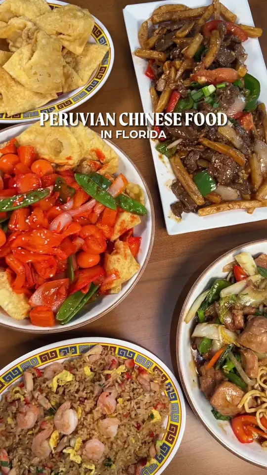 Chifa Du Kang (Bird Road) in Miami showing restaurant, peruvian chinese food, chifa, video by explorewithgg on TikTok