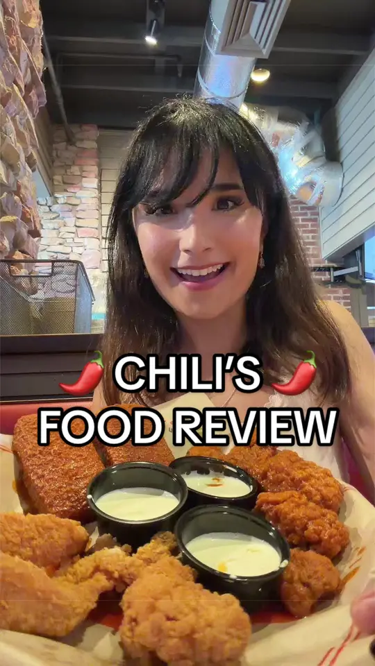 Chili's Grill & Bar - Bayside in Miami showing food review, visit, video by tokkisoto on TikTok