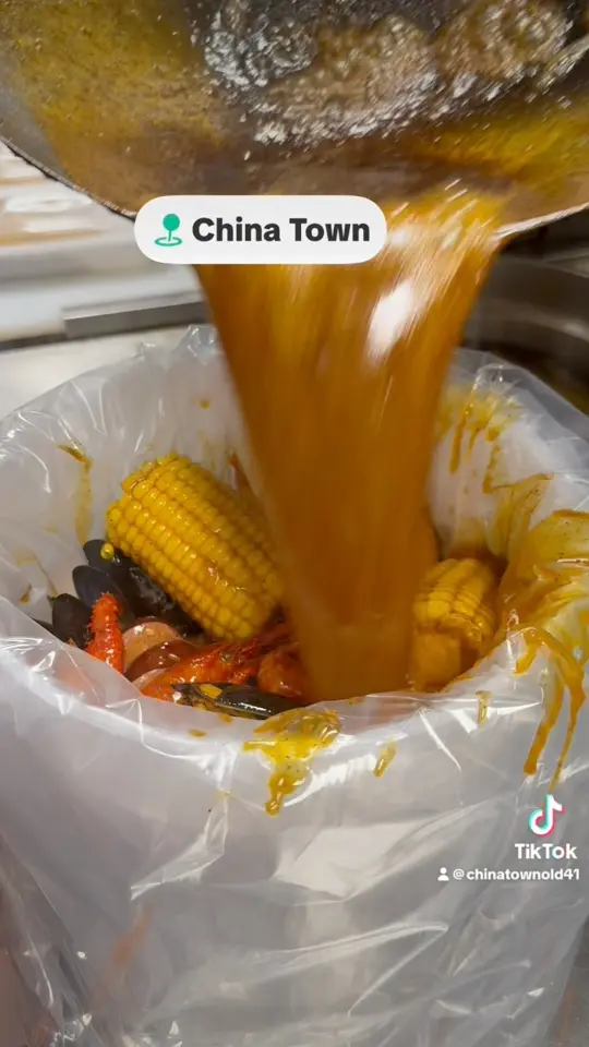 China Town in Bonita Springs showing seafood boil, seafood restaurant, video by China Town of Bonita Springs FL on Facebook
