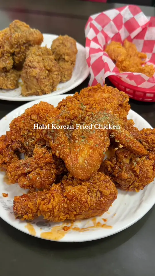 Choong Man Chicken Davie - Korean Fried Chicken in Davie showing food, halal chicken, video by halalbitesfl on TikTok