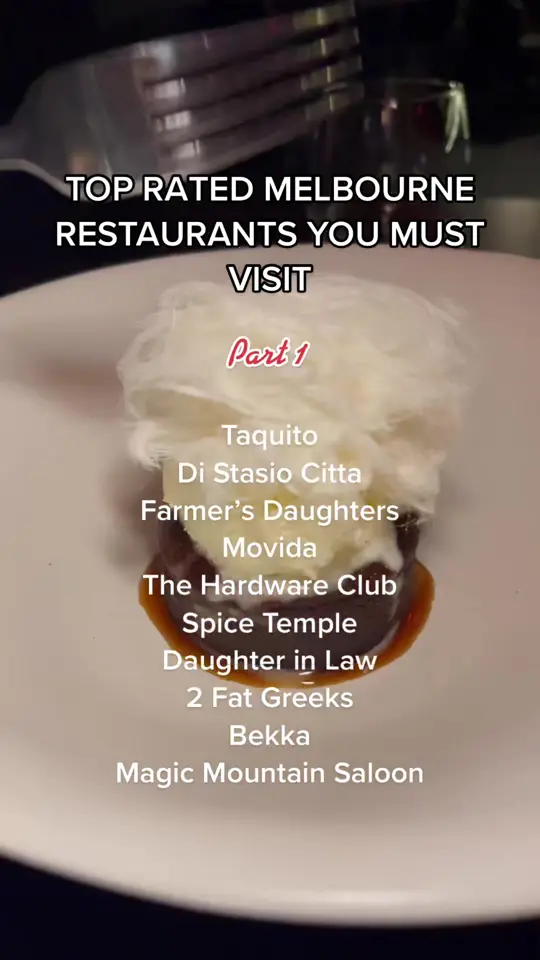 Chopstick House in Melbourne showing food, pizza, video by girlaboutmelb on TikTok