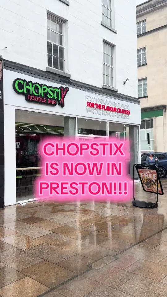 Chopstix in Lake Mary showing review, noodle bar visit, flavour combo box, spicy flavour boost, video by elysiaeats on TikTok