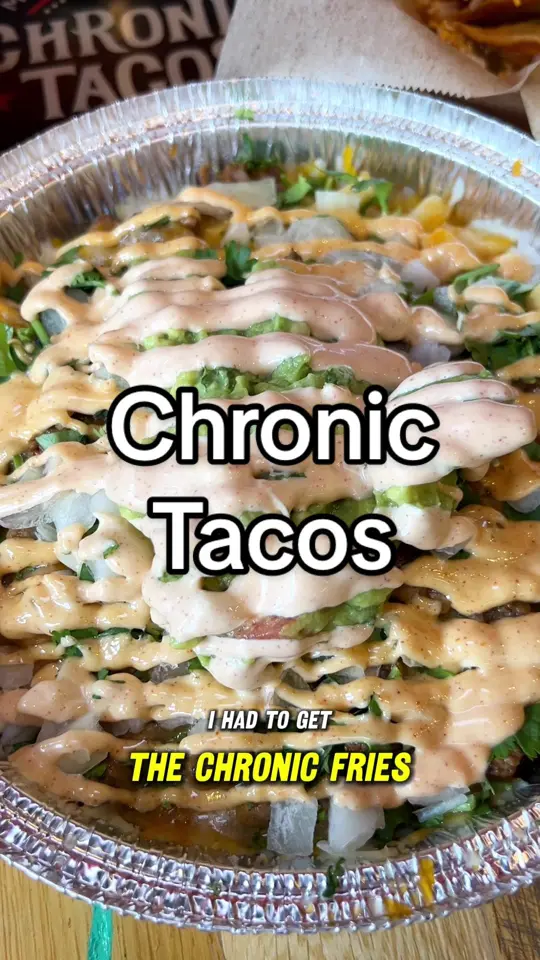 Chronic Tacos in Vero Beach showing review, food review, potato tacos, video by forkingaround_tv on TikTok