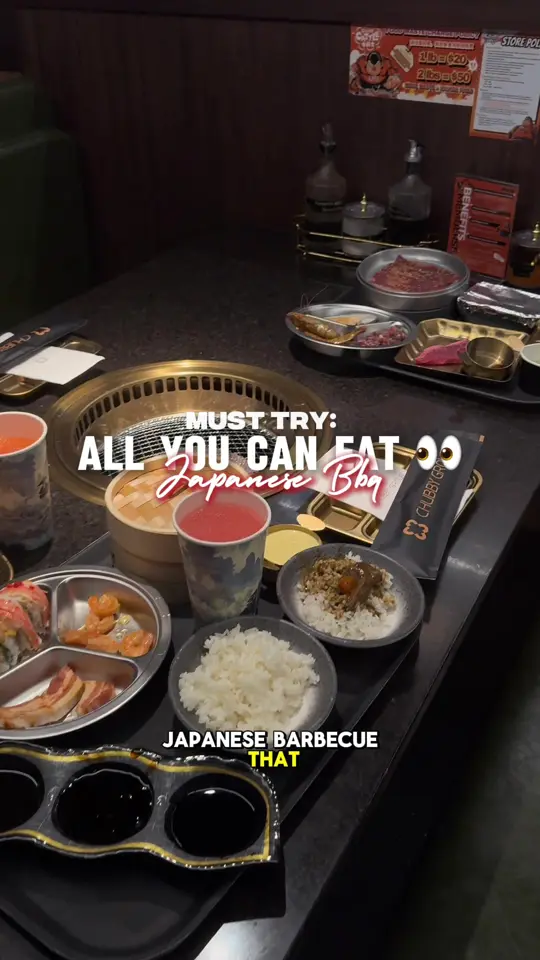 Chubby Cattle BBQ｜Atlanta in Atlanta showing buffet, sushi, wagyu, seafood, video by annaasimonee on TikTok