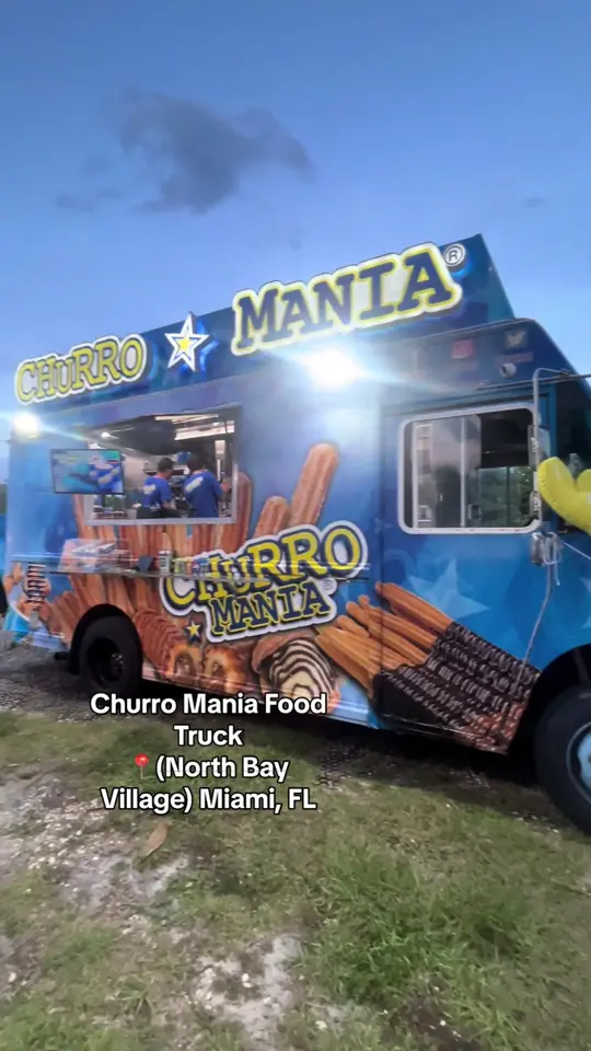 Churromania Homestead in Homestead showing dessert, churro ice cream sandwich, video by wanderwithmebri on TikTok