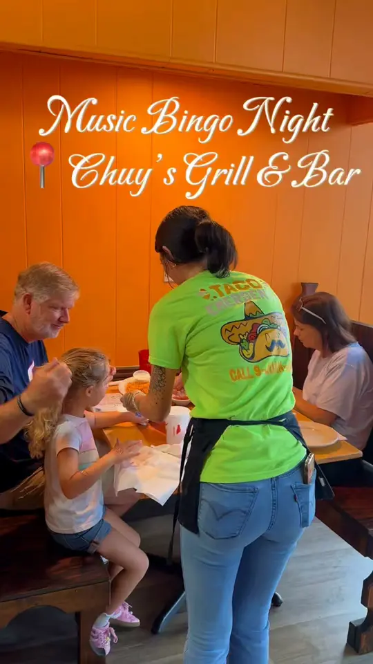 Chuy's Grill & Bar in Pelham showing live music, bingo, atmosphere, visit, video by Downtown Pelham on Facebook