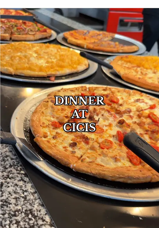 Cicis Pizza in Columbus showing pizza, value deal, video by summerreignhenning on TikTok