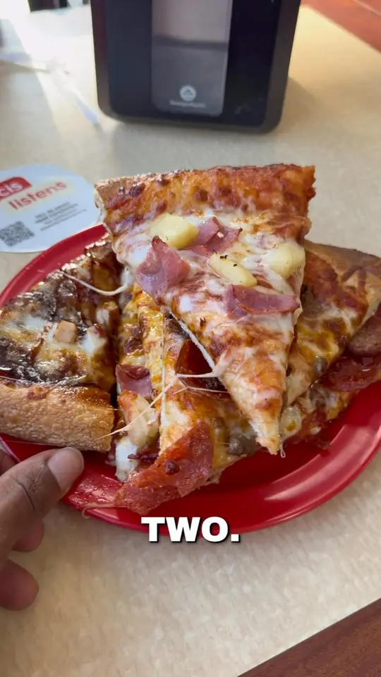 Cicis Pizza in Columbus showing pizza, visit, video by TheSample KingEats on Facebook