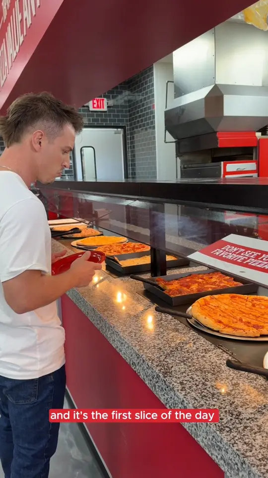 Cicis Pizza in Davenport showing pizza, video by Cicis Pizza on Facebook