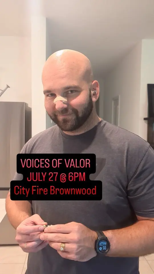 City Fire in The Villages showing event, veterans honor night, video by Johnny and Heidi on Facebook