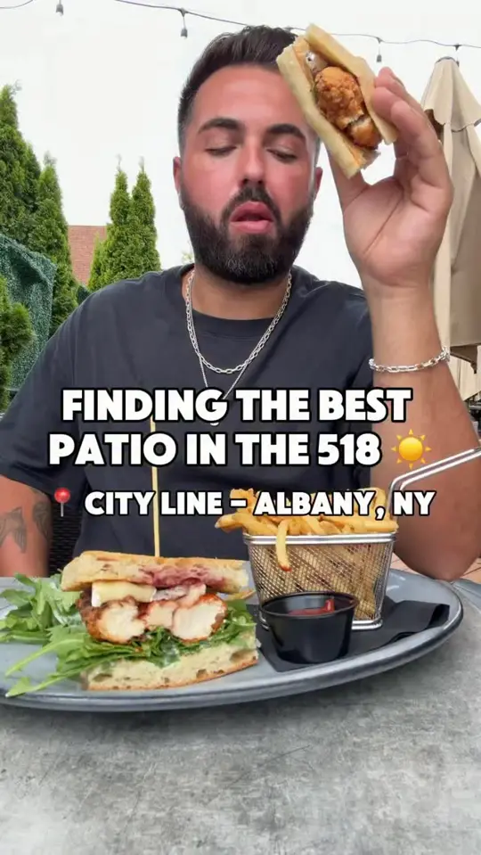 City Line Bar and Grill in Albany showing review, patio visit, video by Dominick Colello on Facebook